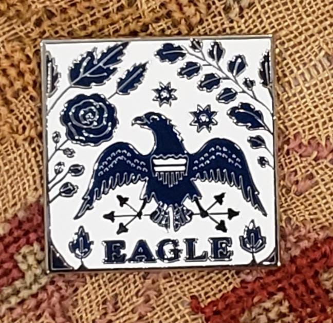 PREORDER! Blue Eagle Needle Minder by Siren Stitchworks - 2026 Nashville Needlework Market