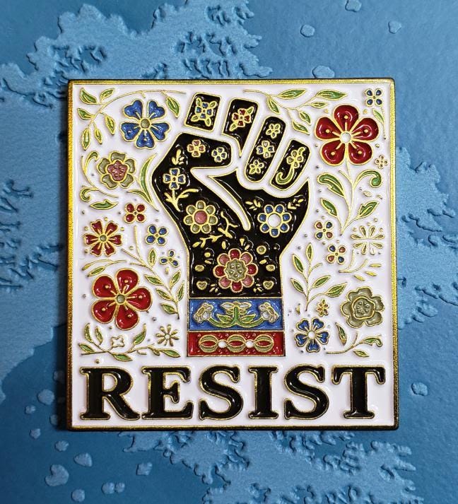 PREORDER! Resist Needle Minder by Siren Stitchworks - 2026 Nashville Needlework Market