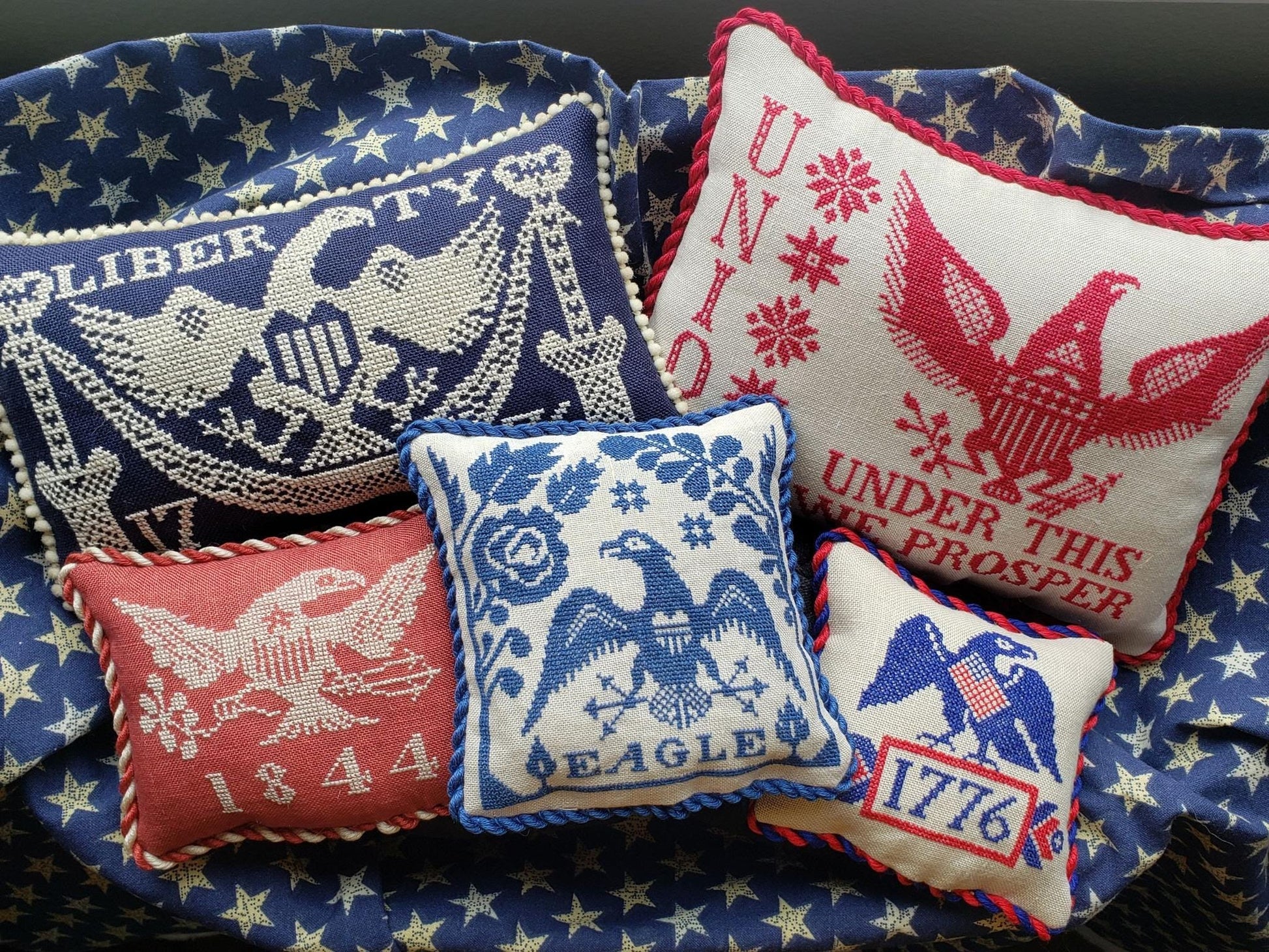 A Congress of Eagles - Cross Stitch Paper Pattern