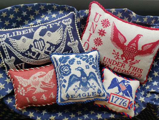A Congress of Eagles - Cross Stitch Paper Pattern