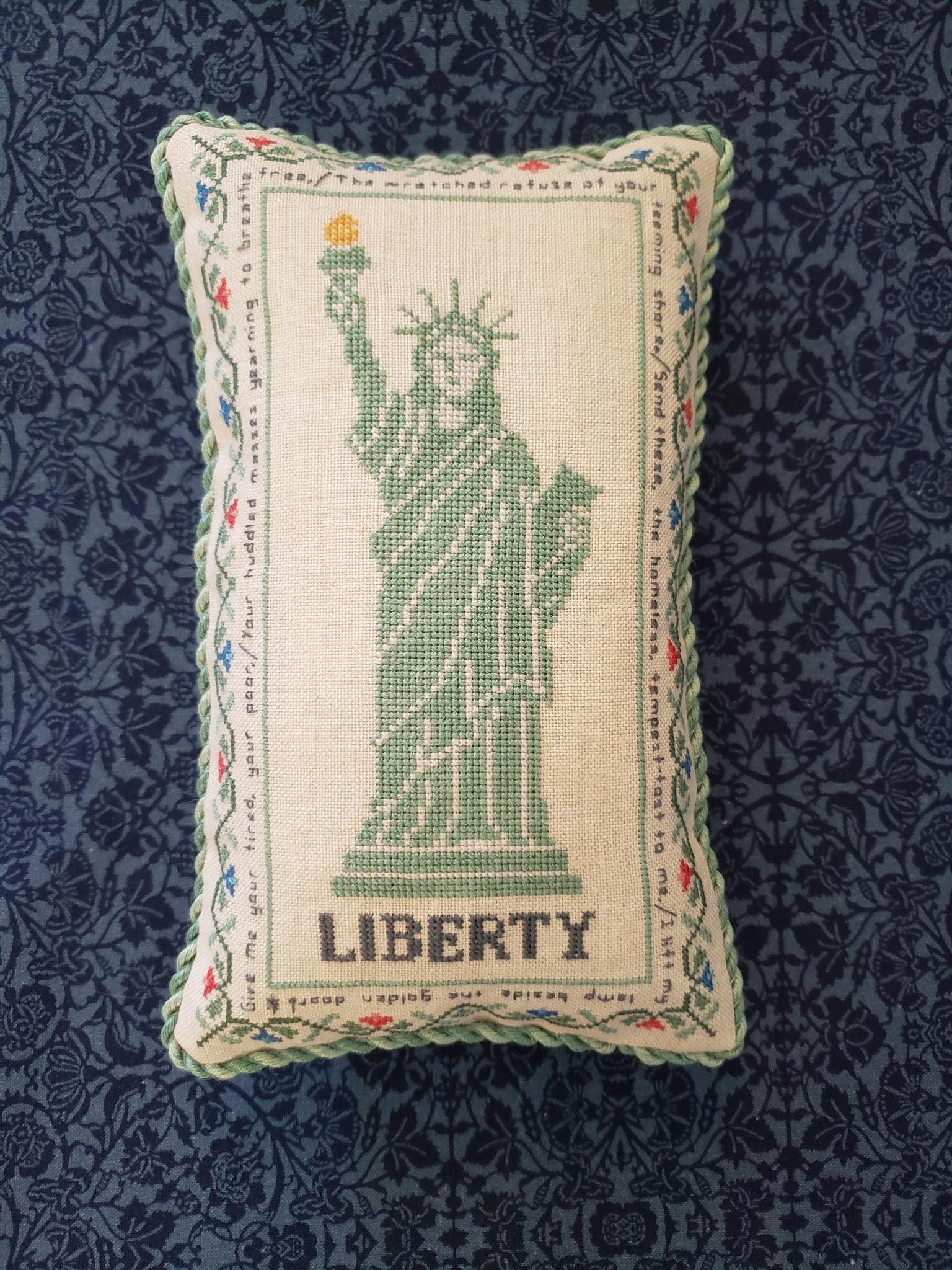 PREORDER! Little Liberty Sampler by Siren Stitchworks - Cross Stitch Paper Pattern