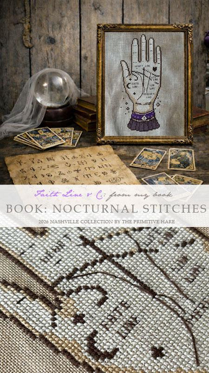 Nocturnal Stitches Book - Book of Cross Stitch Paper Patterns