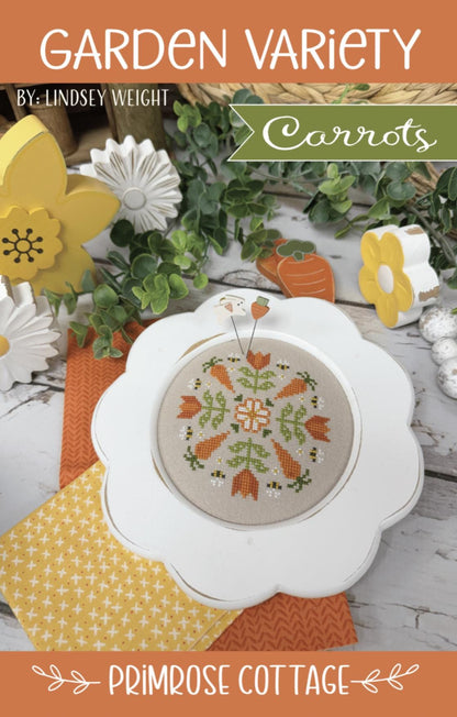 Garden Variety Carrots - Cross Stitch Paper Pattern