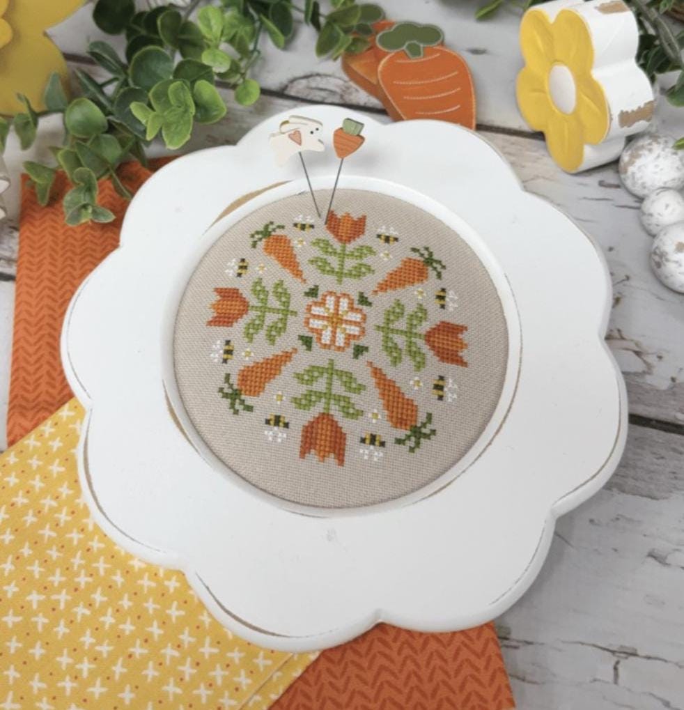 Garden Variety Carrots - Cross Stitch Paper Pattern