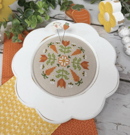 Garden Variety Carrots - Cross Stitch Paper Pattern