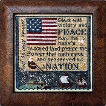 Victory & Peace by Erica Michaels - Cross Stitch Paper Pattern