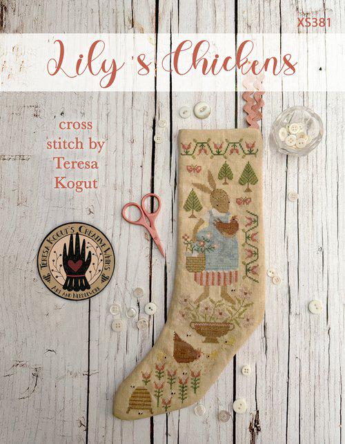 Lily's Chickens - Cross Stitch Paper Pattern