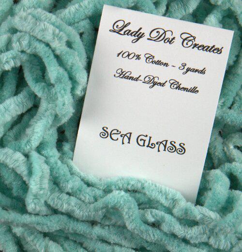 Sea Glass Chenille Trim (3 yards) -