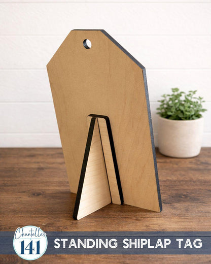 Standing Shiplap Tag