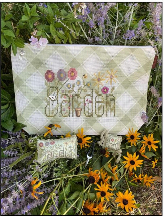 Garden Bag Kit - Includes Mad for Plaid Bag, Pattern, & Pearl Cotton Threads