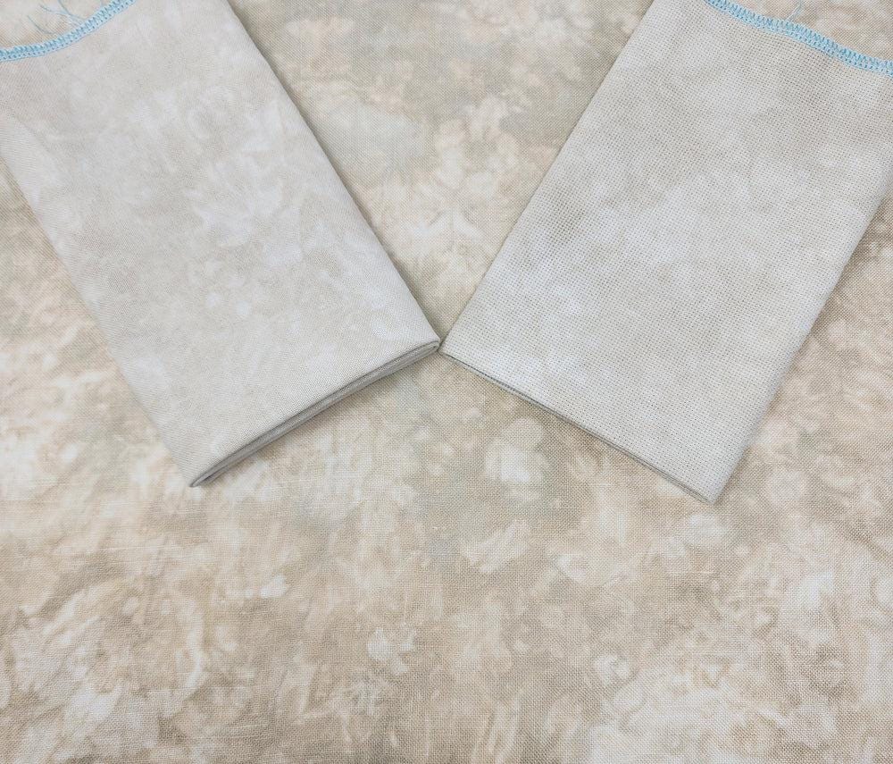 28 count SAND DOLLAR Linen by BeStitchMe - 12" x 17"