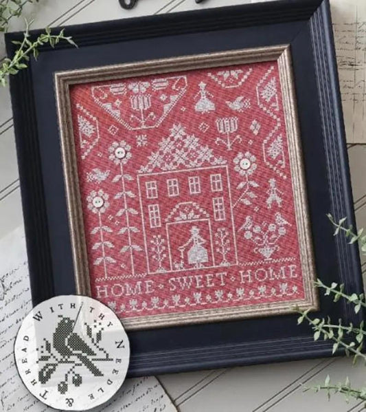 Home On Quaker Lane - Cross Stitch Paper Pattern
