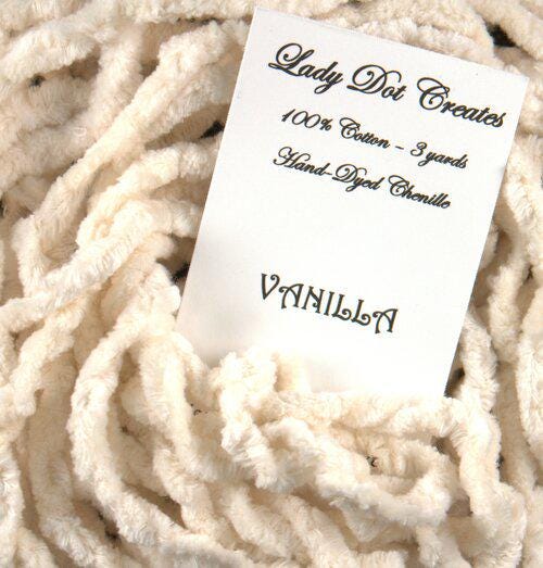 Vanilla Chenille Trim (3 yards)