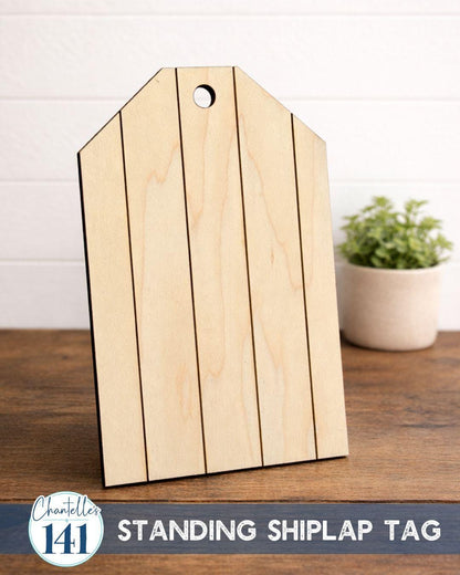 Standing Shiplap Tag