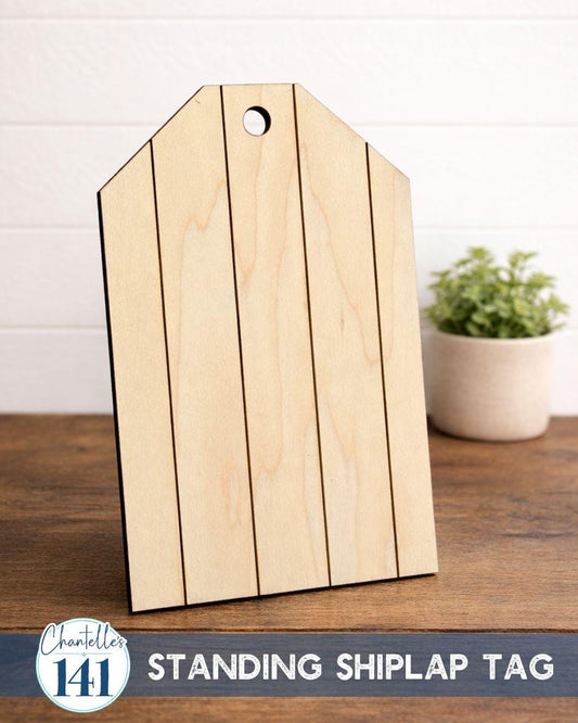 Standing Shiplap Tag