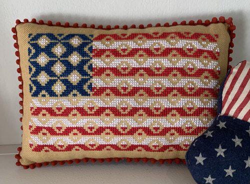 Spangled Glory by Needle Bling Designs - Cross Stitch Paper Pattern