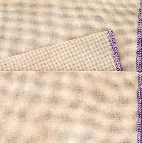 18 count NOT ANOTHER SAMPLER Aida Fabric - See description for size options