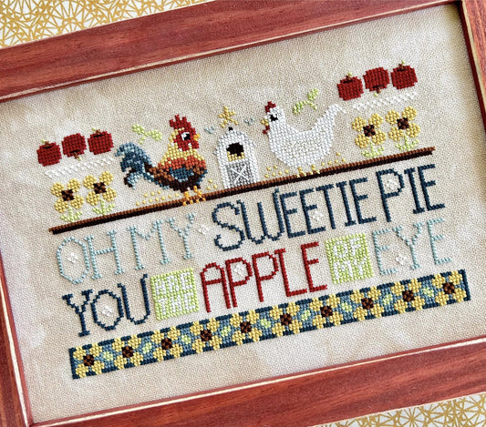 WordyBirds September - Cross Stitch Paper Pattern