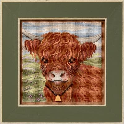 Highland Cow Mill Hill Kit