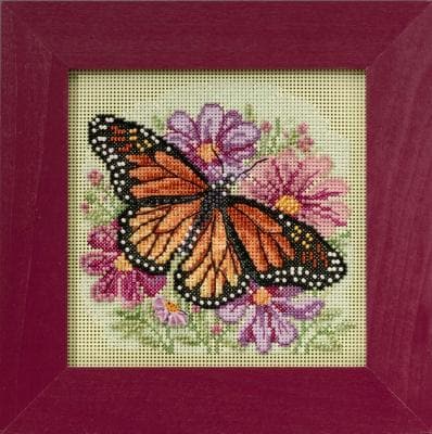 Winged Monarch Mill Hill Kit