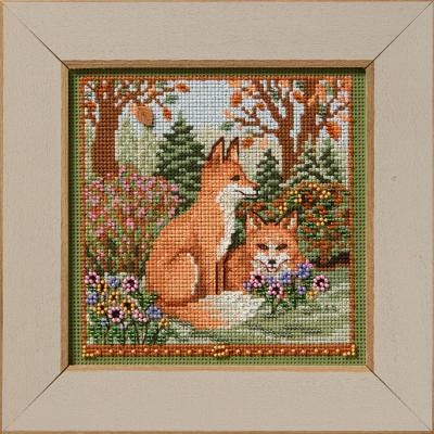 Fall Foxes Mill Hill Kit