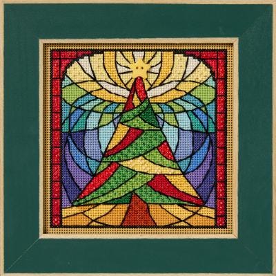 Stained Glass Tree Mill Hill Kit
