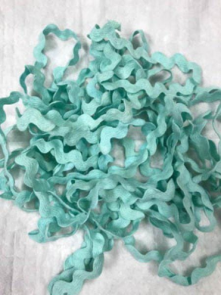Sea Glass Rick Rack Trim (3 yards) - 7/32 inch - Lady Dot Creates