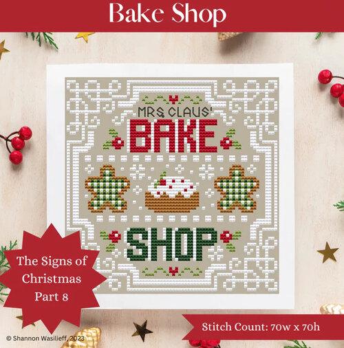 Bake Shop - Cross Stitch Paper Pattern