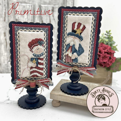 PREORDER!! Sam & Betsy by Dirty Annie's - Cross Stitch Paper Pattern
