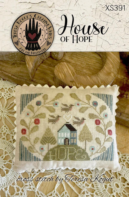 PREORDER!! House of Hope by Teresa Kogut - Cross Stitch Paper Pattern