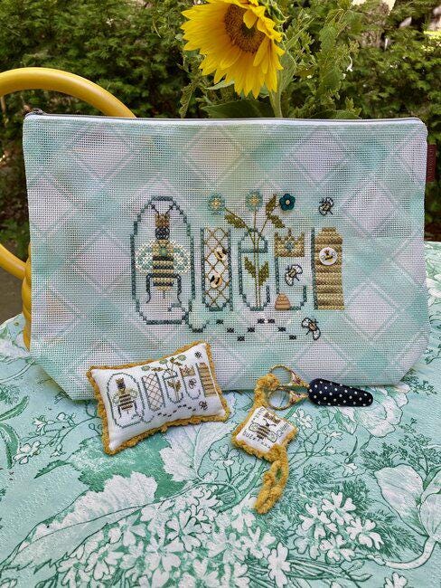 Queen Bee Bag Pattern by Shepherd's Bush - Cross Stitch Paper Pattern