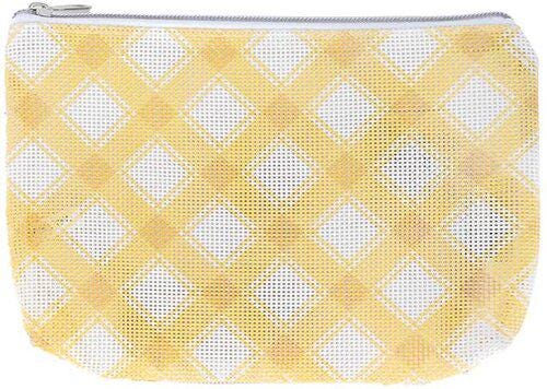 Cornsilk Mini Mad for Plaid Project Bag by It's Sew Emma