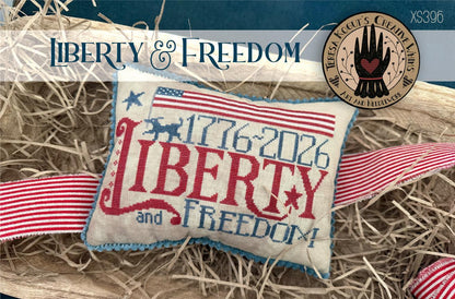 PRE-ORDER!! Liberty & Freedom by Teresa Kogut - Cross Stitch Paper Pattern