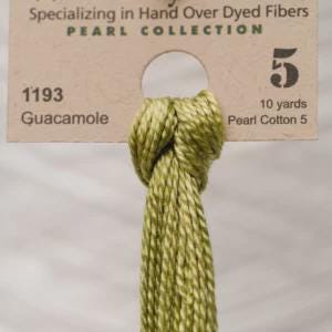 Guacamole #1193 Pearl Cotton Size 5 - Weeks Dye Works