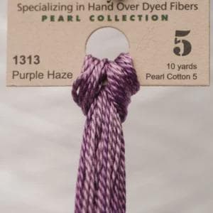 Purple Haze #1313 Pearl Cotton Size 5 - Weeks Dye Works