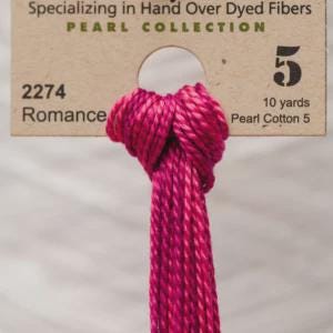 Romance #2274 Pearl Cotton Size 5 - Weeks Dye Works