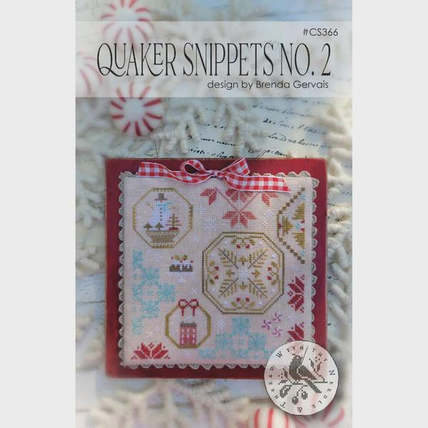 Quaker Snippets No. 2 by With Thy Needle & Thread - Cross Stitch Paper Pattern