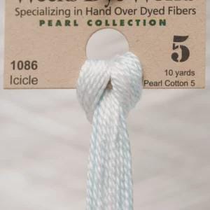 Icicle #1086 Pearl Cotton Size 5 - Weeks Dye Works