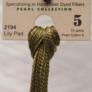 Lily Pad #2194 Pearl Cotton Size 5 - Weeks Dye Works