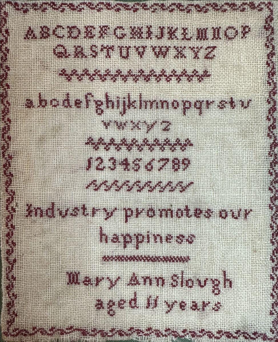 Mary Ann Slough by Cross Stitch Antiques (PRE-ORDER) - Cross Stitch Paper Pattern