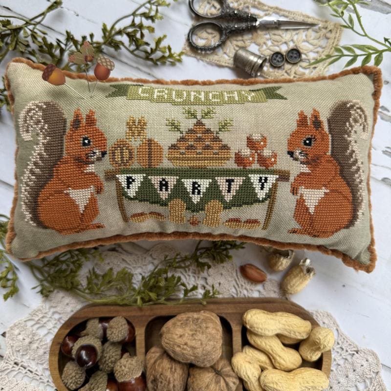 Crunch Party by Puntini Puntini (PRE-ORDER) - Cross Stitch Paper Pattern