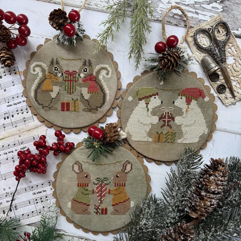 The Perfect Gift by Puntini Puntini (PRE-ORDER) - Cross Stitch Paper Pattern