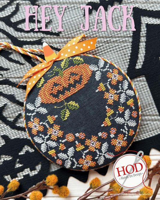 Hey Jack by Hands on Design (PRE-ORDER) - Cross Stitch Paper Pattern