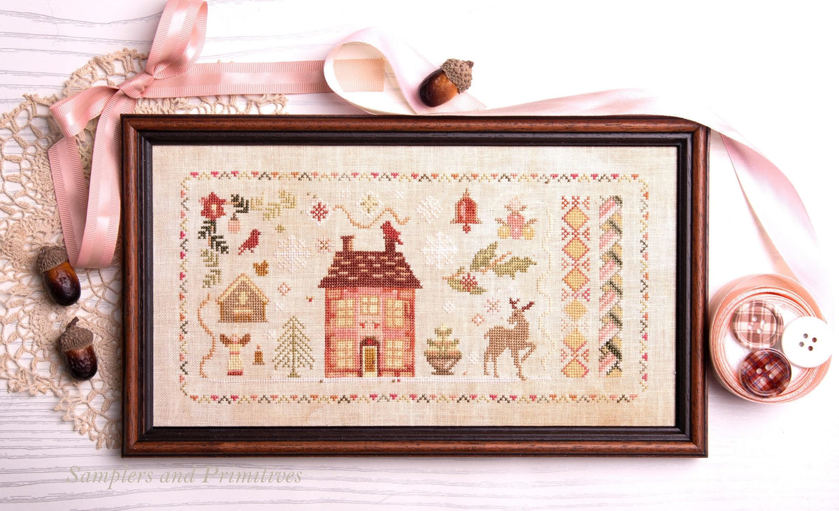 Be Merry by Samplers and Primitives (PRE-ORDER) - Cross Stitch Paper Pattern