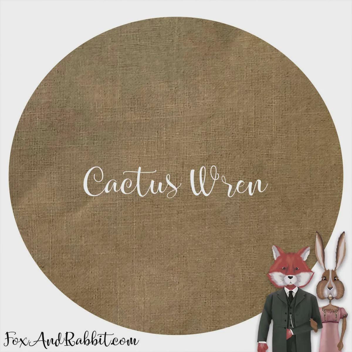 28 count Castle Wren Linen by Fox and Rabbit