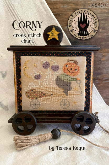 Corny by Teresa Kogut (PRE-ORDER)- Cross Stitch Paper Pattern