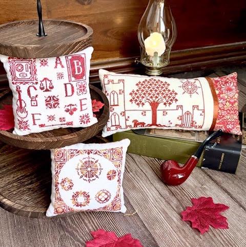Sherlockian Smalls - A Study in Scarlet by Flossabilities (PRE-ORDER) - Cross Stitch Paper Patterns