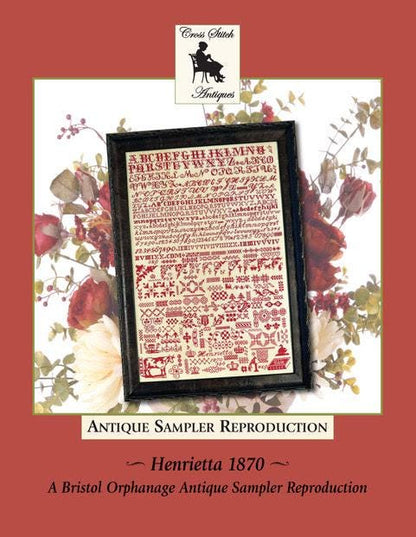 Henrietta 1870 by Cross Stitch Antiques (PRE-ORDER) - Cross Stitch Paper Pattern