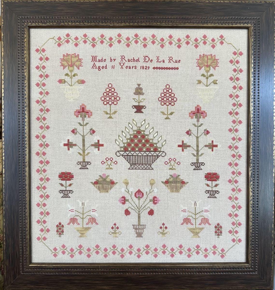 Rachel De La Rue 1825 by Cross Stitch Antiques (PRE-ORDER) - Cross Stitch Paper Pattern