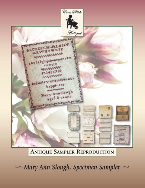 Mary Ann Slough by Cross Stitch Antiques (PRE-ORDER) - Cross Stitch Paper Pattern